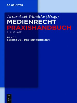 cover image of Schutz von Medienprodukten
